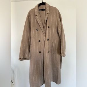 Zara, small coat with waist belt